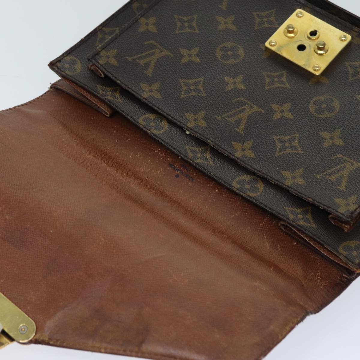 LOUIS VUITTON Monogram Monceau 26 Shoulder Bag M51187 LV Auth bs14955