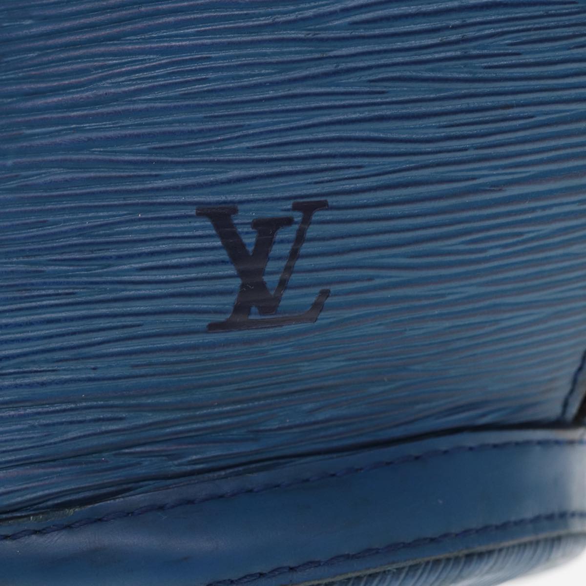 LOUIS VUITTON Epi Saint Jacques Shopping Shoulder Bag Blue M52275 Auth bs14958