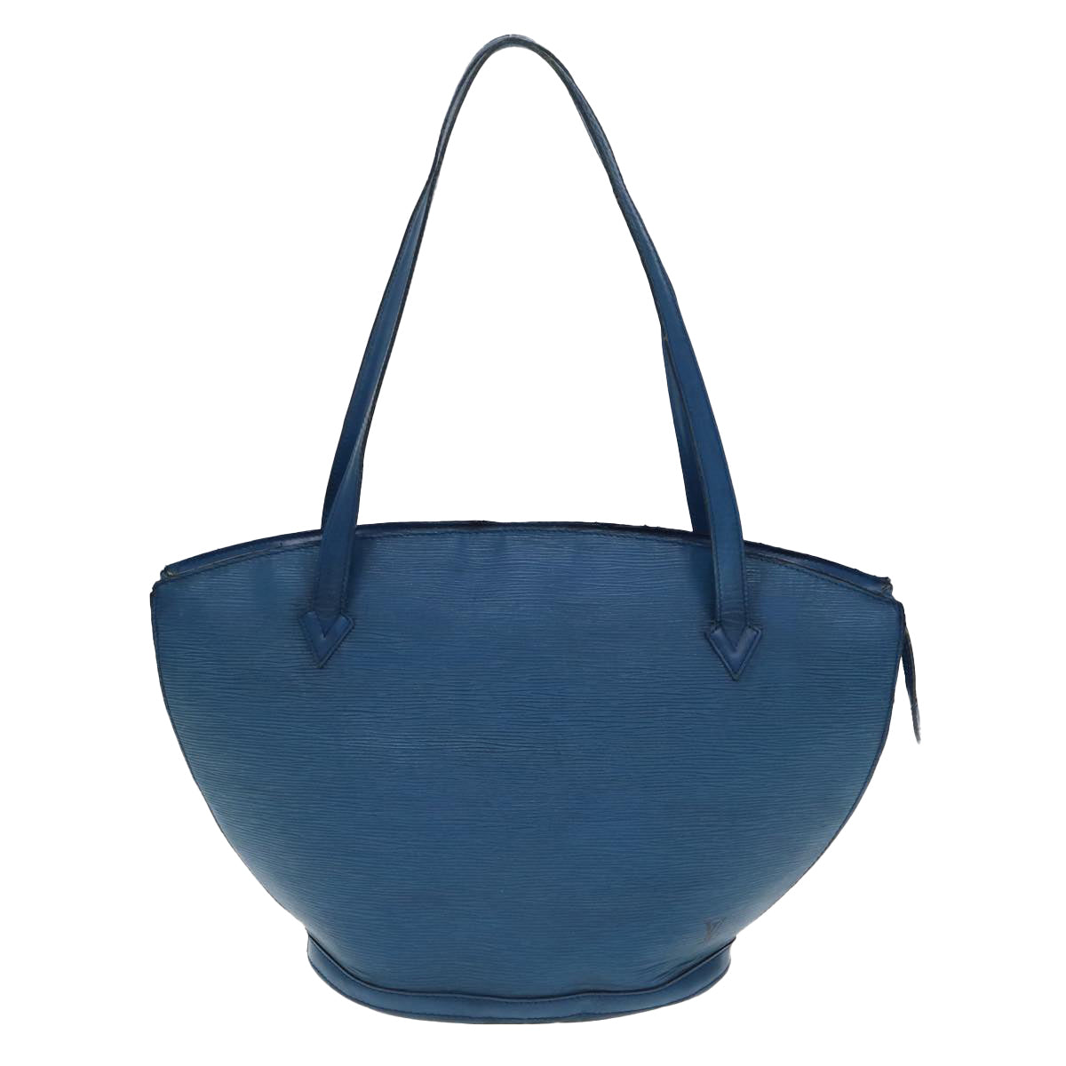 LOUIS VUITTON Epi Saint Jacques Shopping Shoulder Bag Blue M52275 Auth bs14958