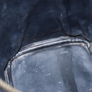 CHANEL Bicolole Vanity Cosmetic Pouch Leather Black CC Auth bs14966-20