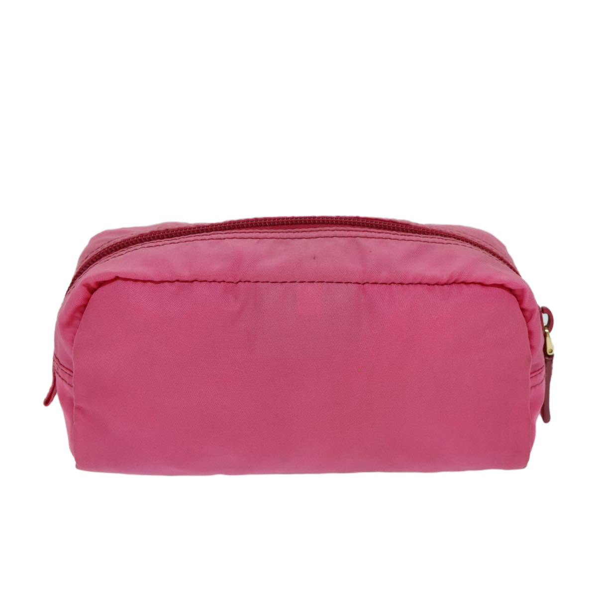 PRADA Pouch Nylon Pink Auth bs14982