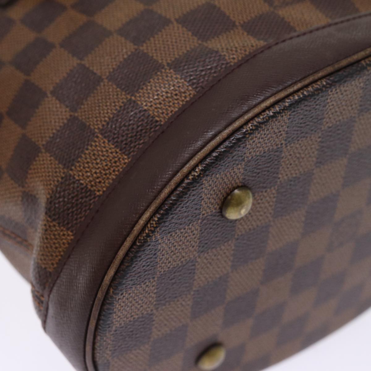 LOUIS VUITTON Damier Ebene Marais Shoulder Bag N42240 LV Auth bs15021