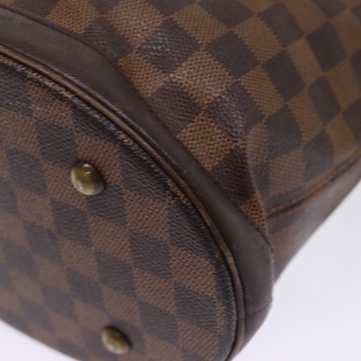 LOUIS VUITTON Damier Ebene Marais Shoulder Bag N42240 LV Auth bs15021