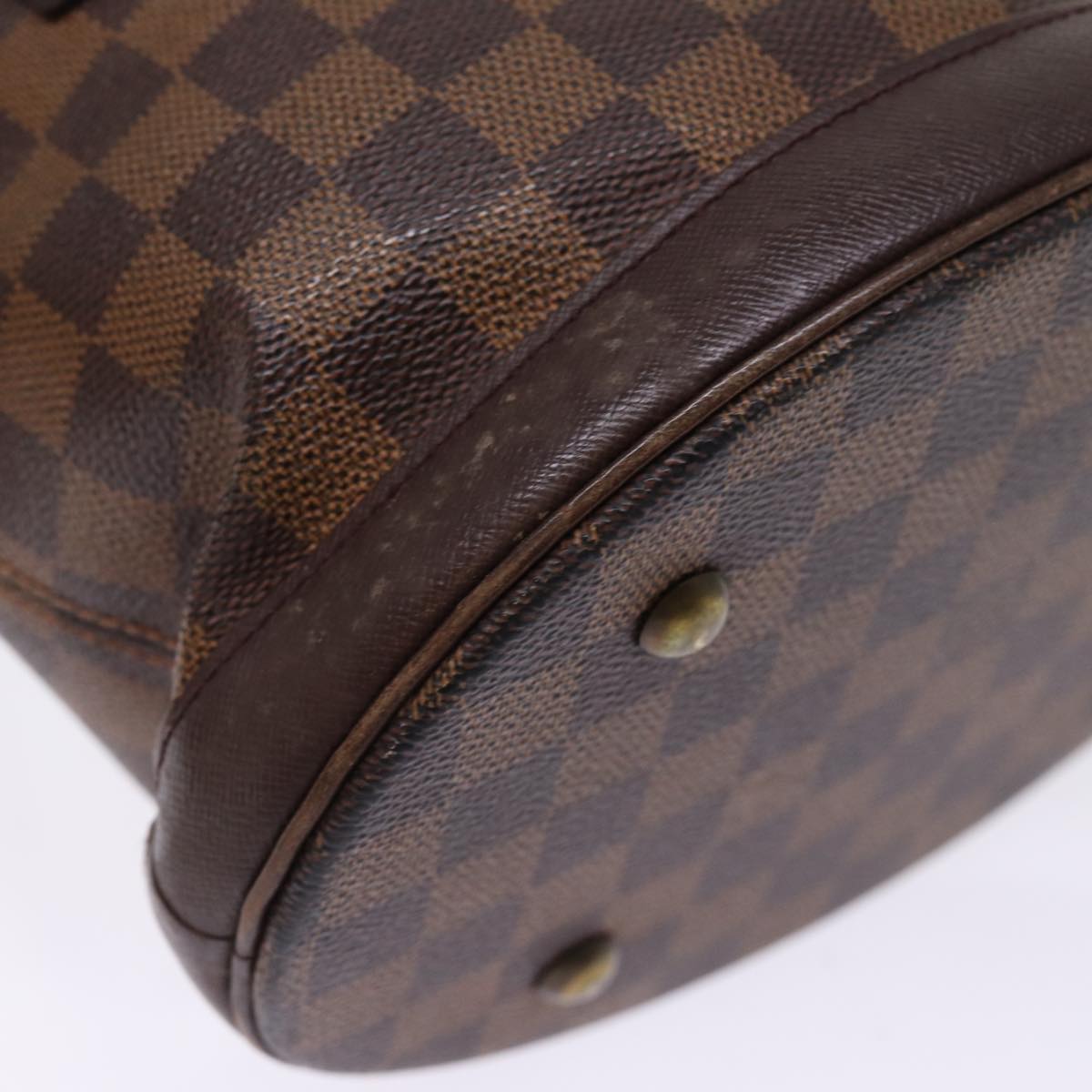 LOUIS VUITTON Damier Ebene Marais Shoulder Bag N42240 LV Auth bs15021