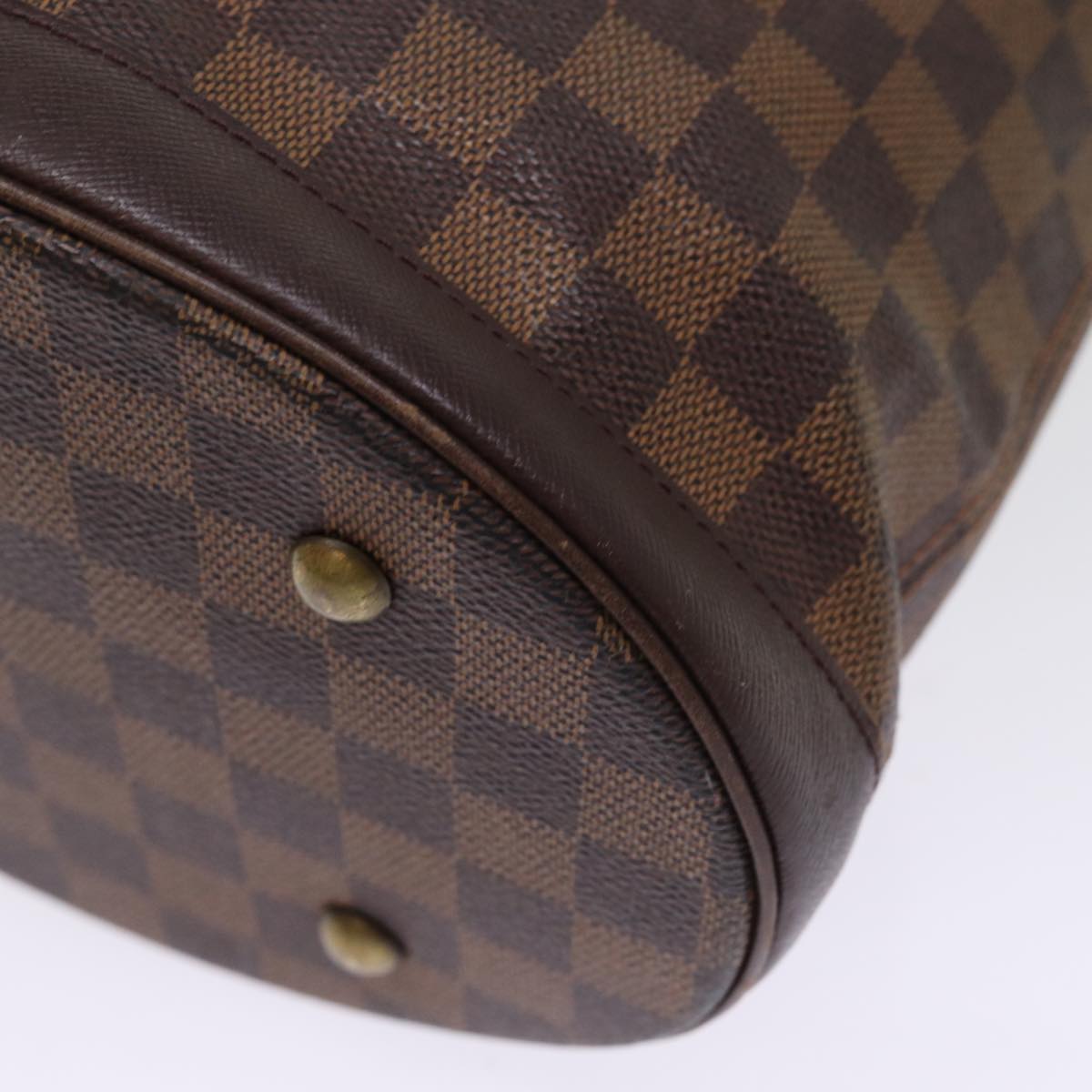 LOUIS VUITTON Damier Ebene Marais Shoulder Bag N42240 LV Auth bs15021