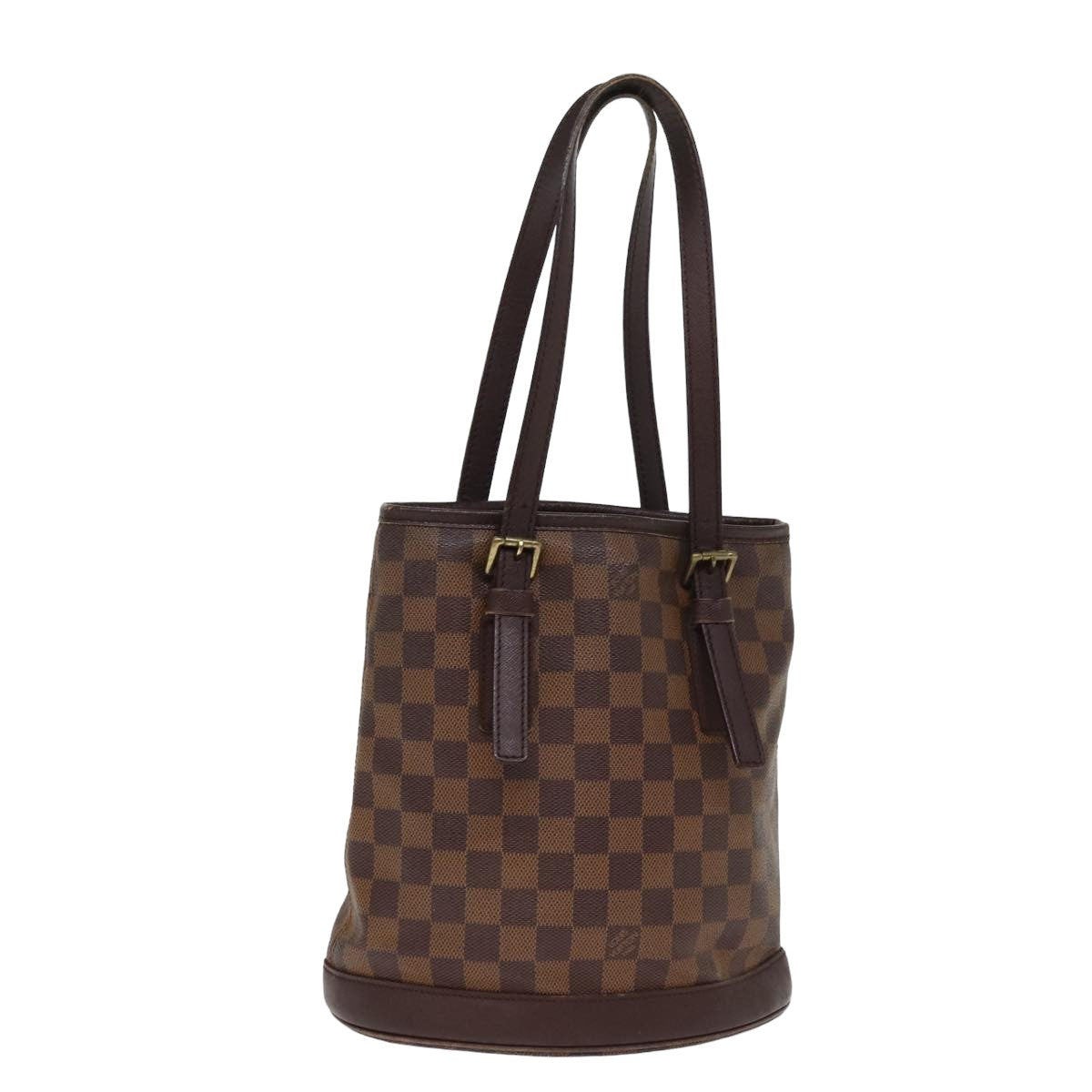 LOUIS VUITTON Damier Ebene Marais Shoulder Bag N42240 LV Auth bs15021