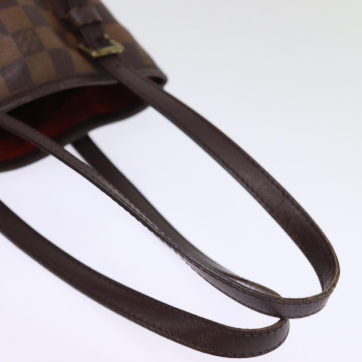 LOUIS VUITTON Damier Ebene Marais Shoulder Bag N42240 LV Auth bs15021