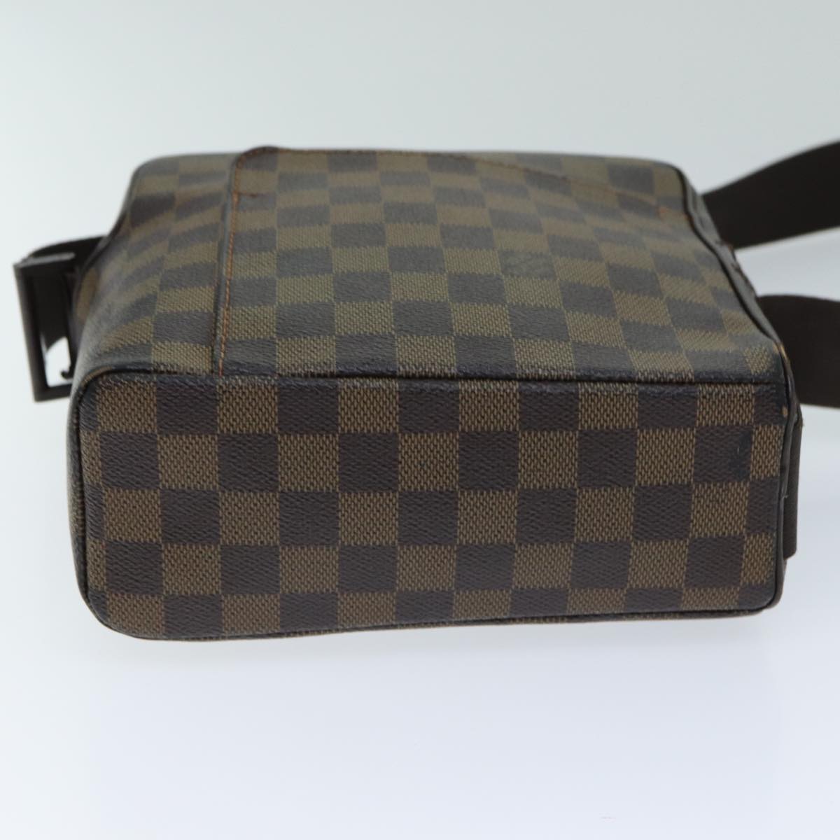 LOUIS VUITTON Damier Ebene Olaf PM Shoulder Bag N41442 LV Auth bs15023