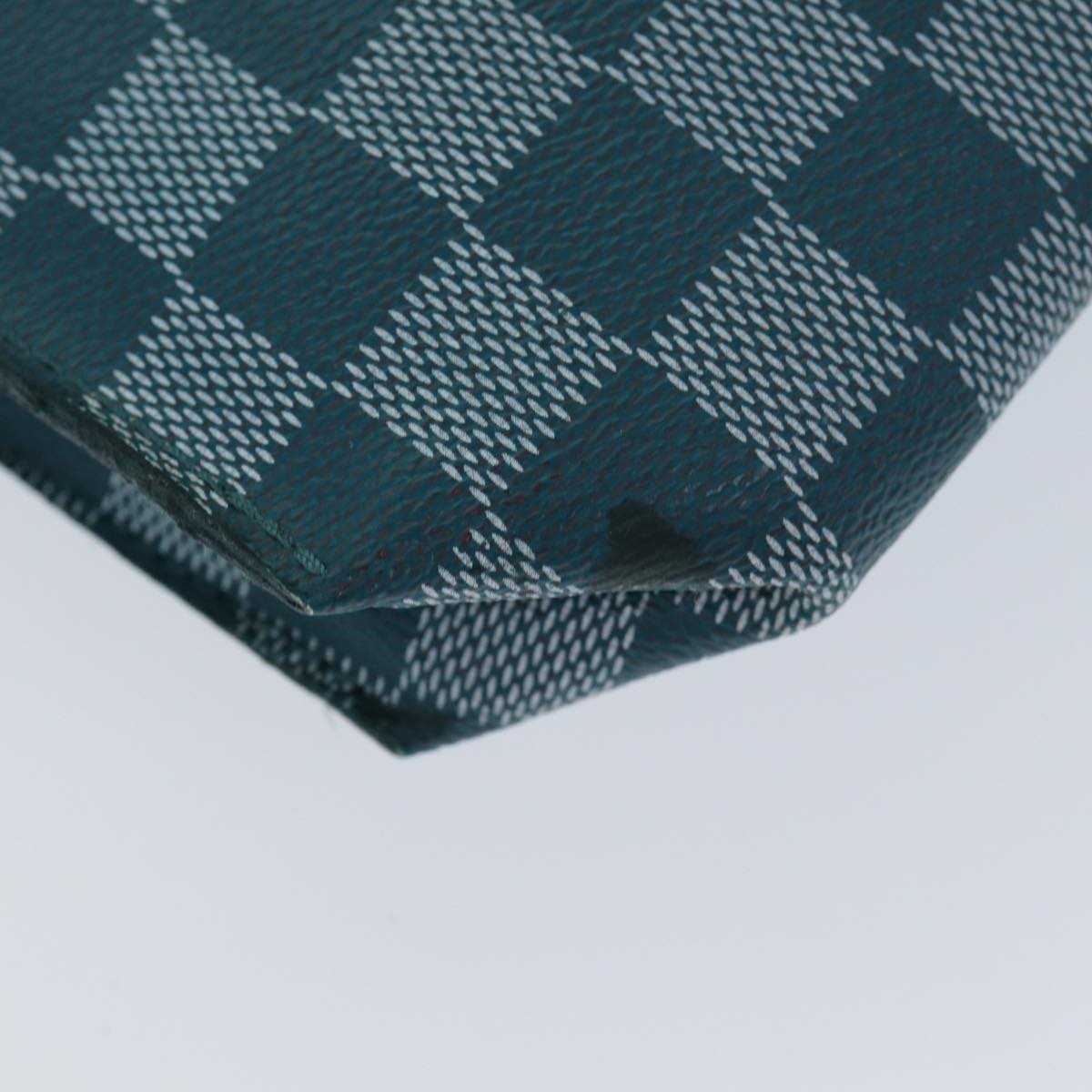 LOUIS VUITTON Damier Color Module Clutch Bag 2way Cyan N41310 LV Auth bs15041