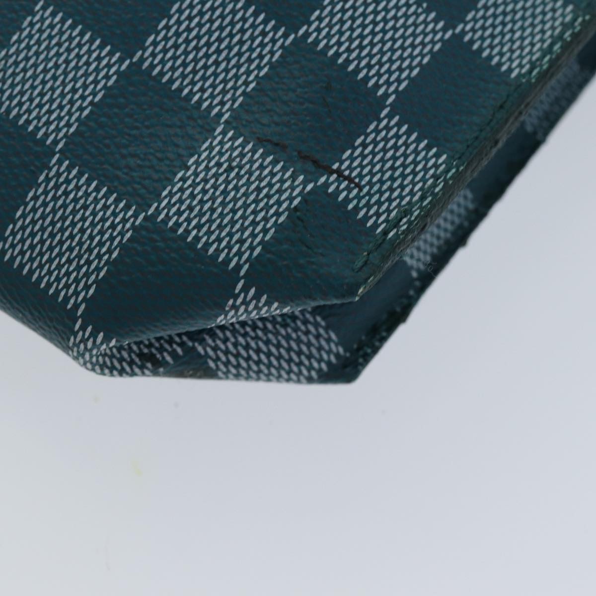 LOUIS VUITTON Damier Color Module Clutch Bag 2way Cyan N41310 LV Auth bs15041