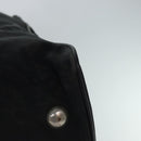 PRADA Boston Bag Enamel 2way Black Auth bs15045-11