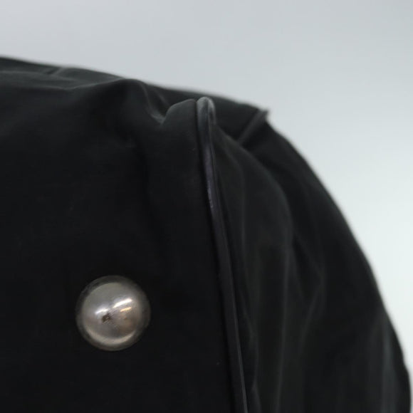 PRADA Boston Bag Enamel 2way Black Auth bs15045