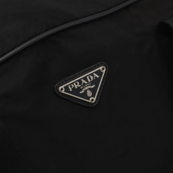 PRADA Boston Tasche Nylon 2way Schwarz Auth bs15045