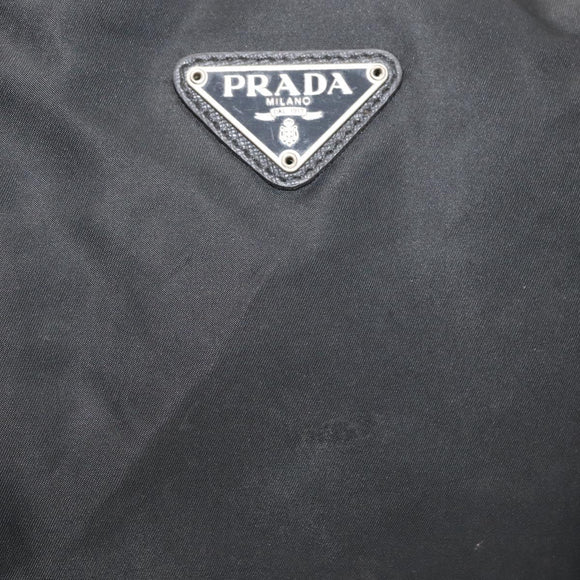 PRADA Boston Tasche Nylon 2way Schwarz Auth bs15045