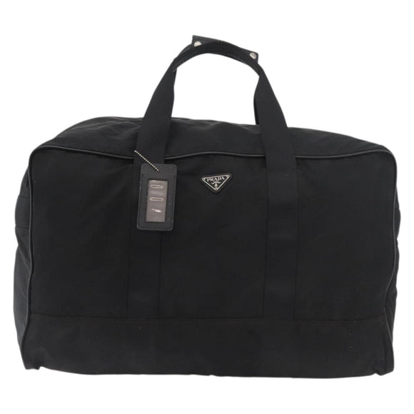 PRADA Boston Tasche Nylon 2way Schwarz Auth bs15045
