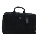 PRADA Boston Bag Enamel 2way Black Auth bs15045-13