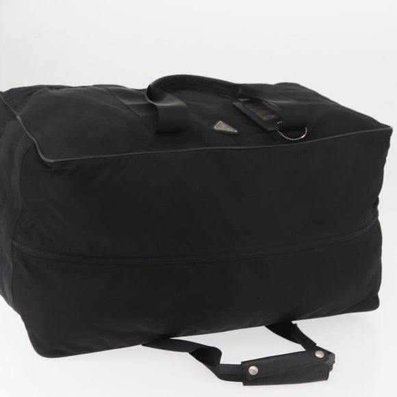PRADA Boston Tasche Nylon 2way Schwarz Auth bs15045