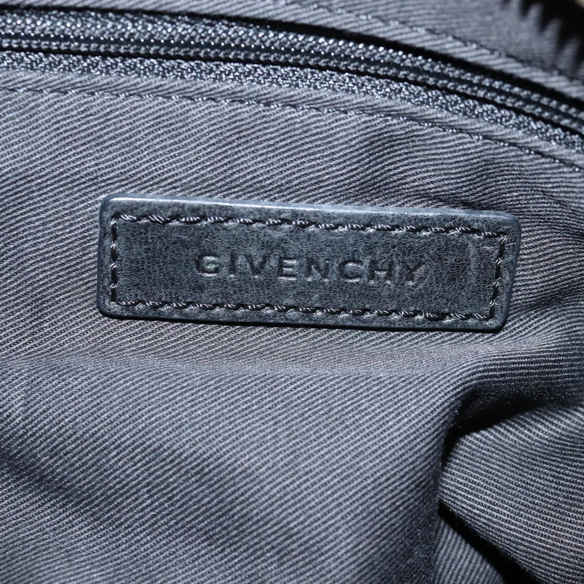 GIVENCHY Tote Bag Canvas Gray Auth bs15048