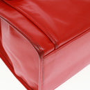 CELINE Shoulder Bag Leather Red Auth bs15049-14