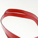 CELINE Shoulder Bag Leather Red Auth bs15049-8