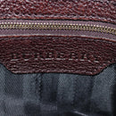 BURBERRY Shoulder Bag Leather Brown Auth bs15061-17