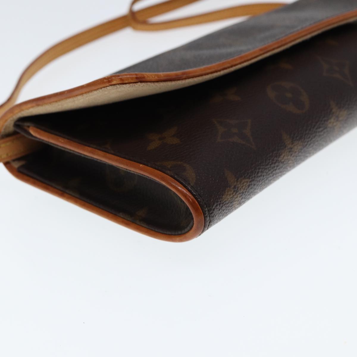 LOUIS VUITTON Monogram Pochette Twin GM Shoulder Bag M51852 LV Auth bs15068