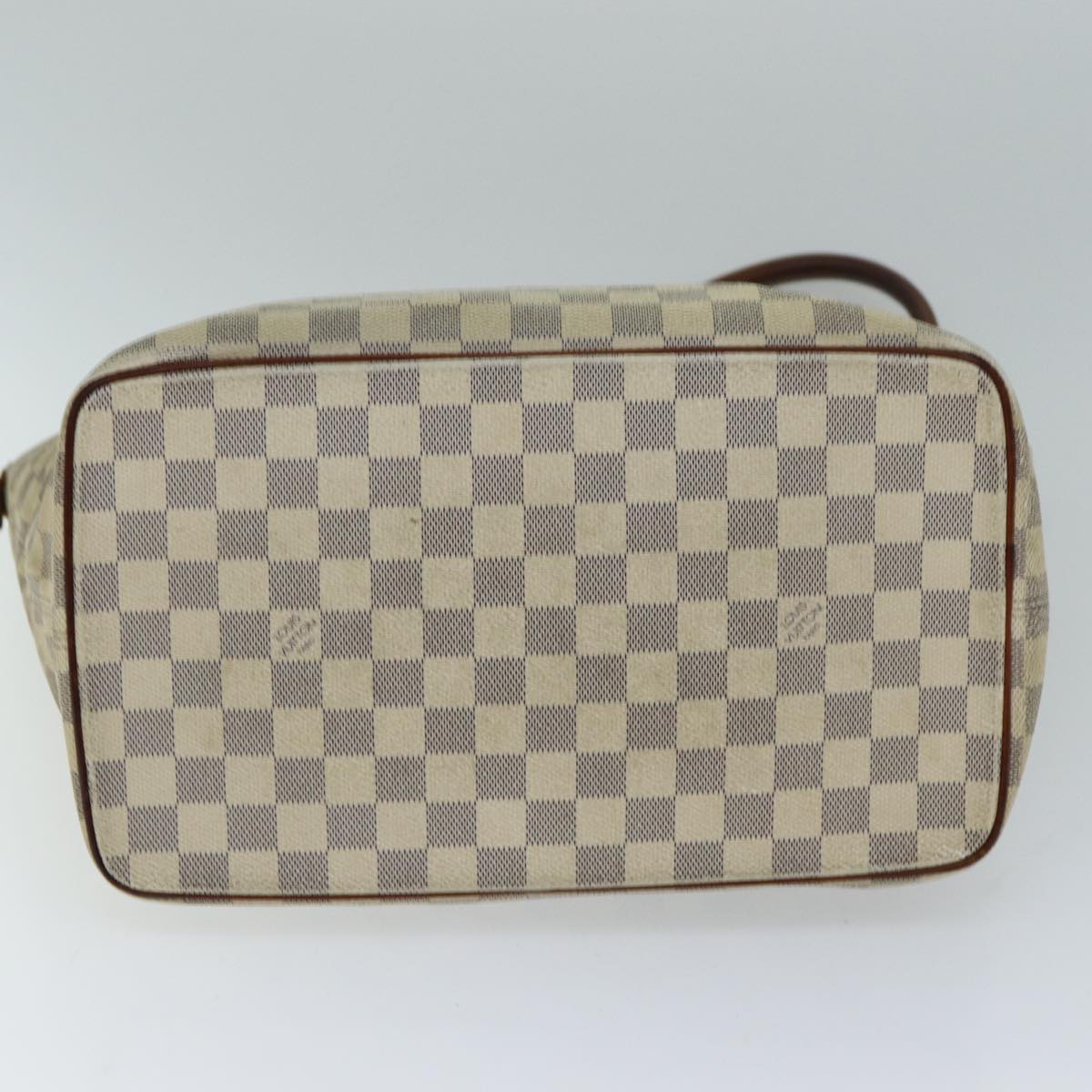 LOUIS VUITTON Damier Azur Saleya MM Tote Bag N51185 LV Auth bs15069