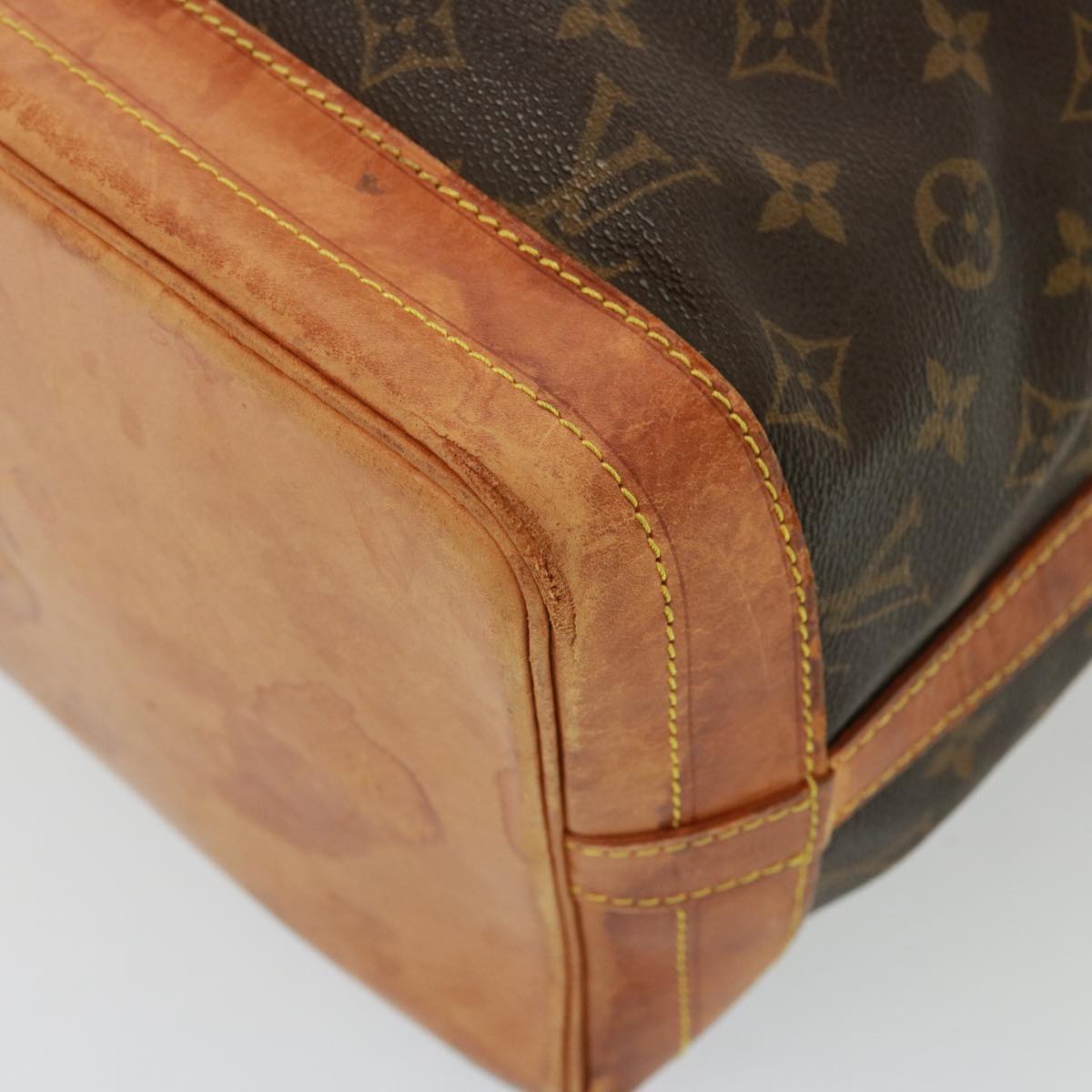 LOUIS VUITTON Monogram Noe Shoulder Bag M42224 LV Auth bs15072