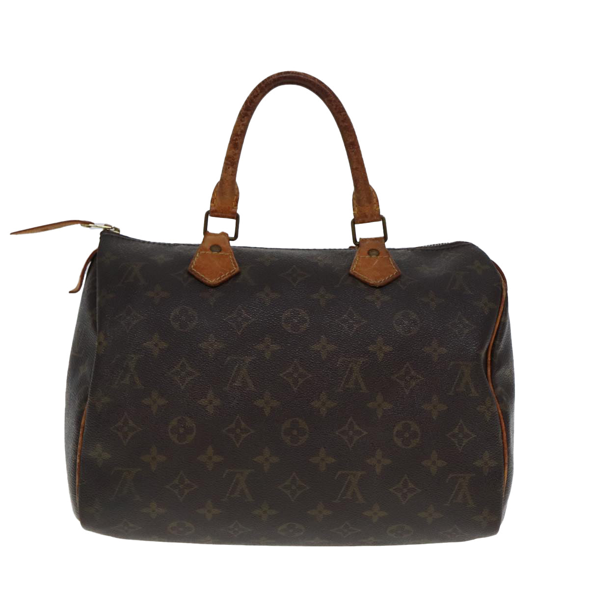 LOUIS VUITTON Monogram Speedy 30 Hand Bag M41526 LV Auth bs15073