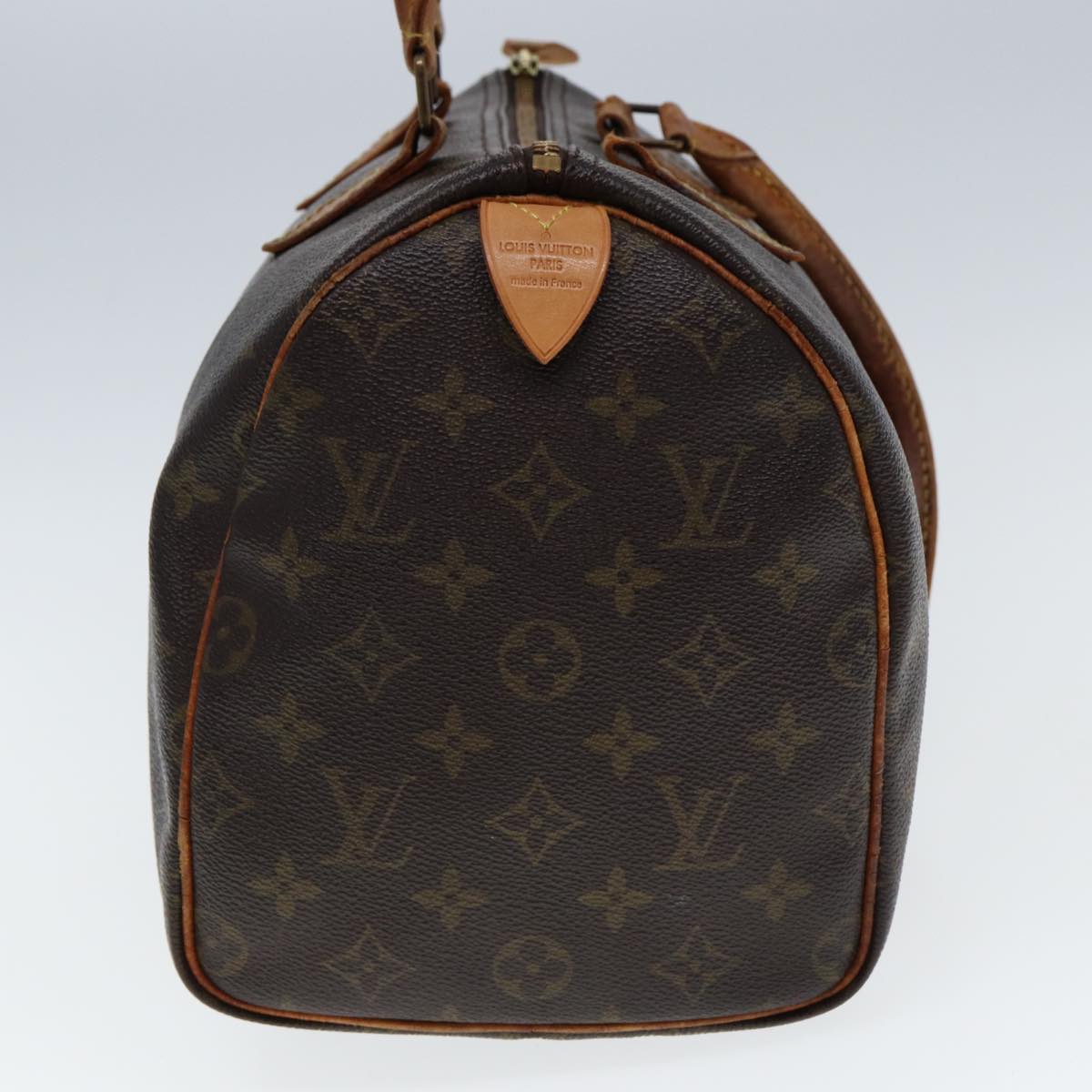 LOUIS VUITTON Monogram Speedy 30 Hand Bag M41526 LV Auth bs15073