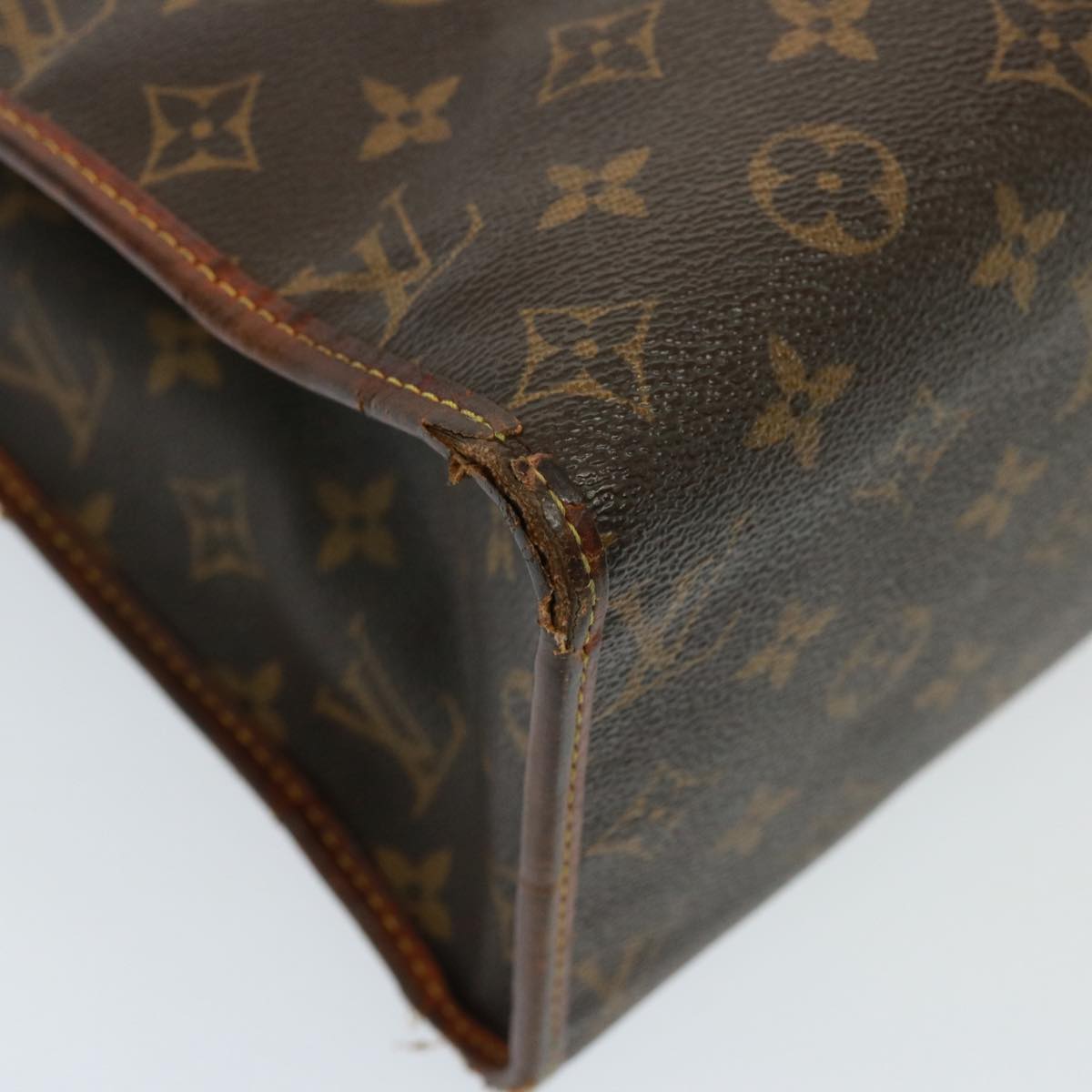 LOUIS VUITTON Monogram Popincourt Haut Tote Bag M40007 LV Auth bs15076