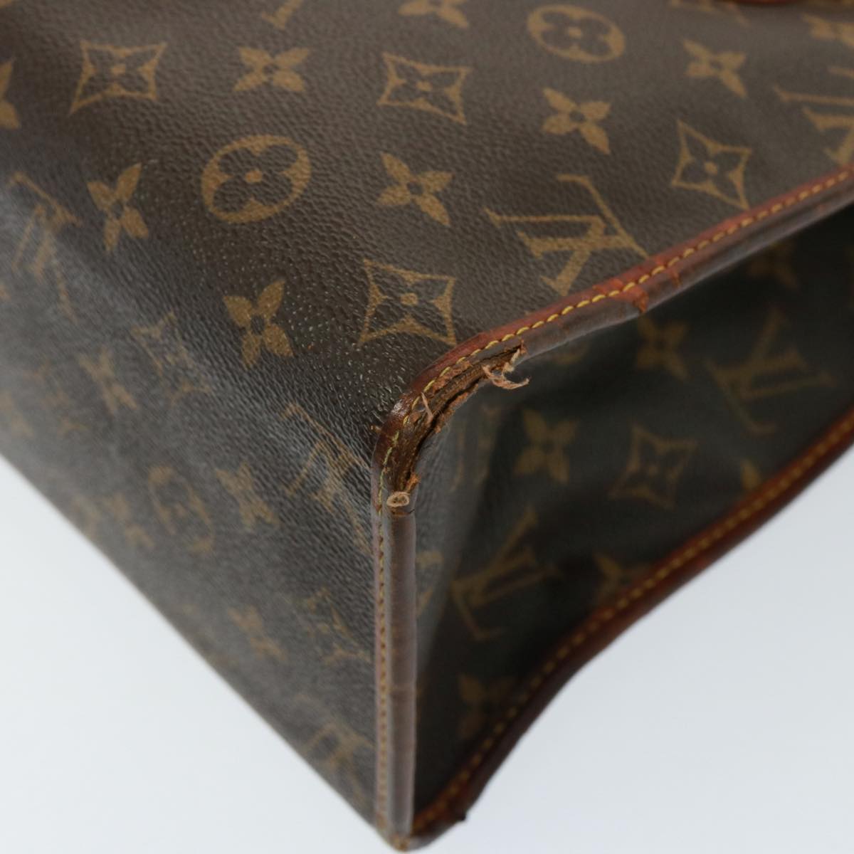 LOUIS VUITTON Monogram Popincourt Haut Tote Bag M40007 LV Auth bs15076