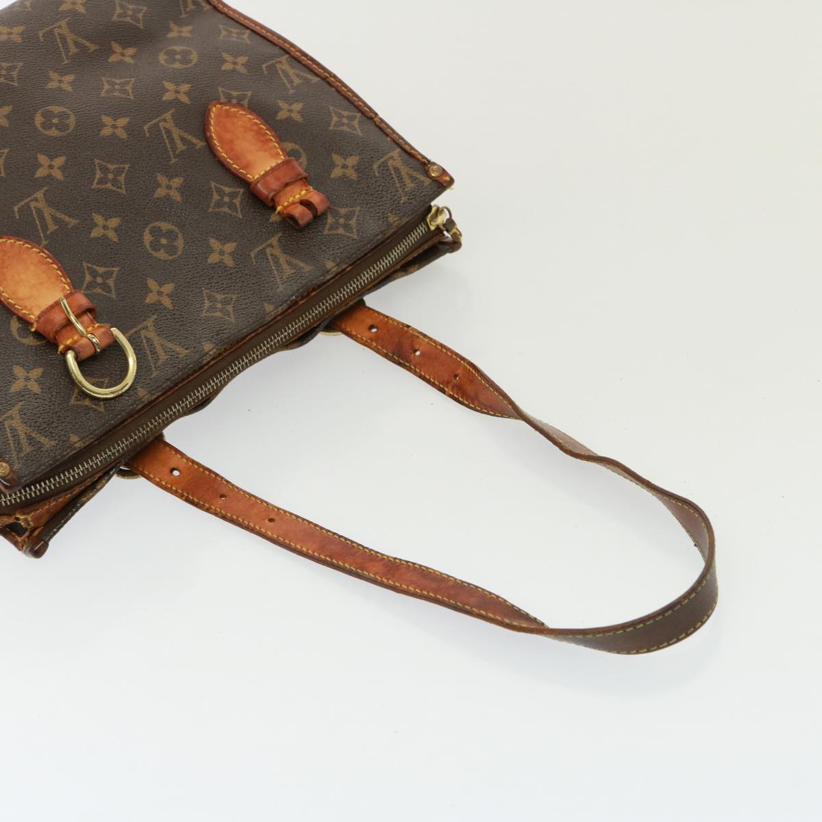 LOUIS VUITTON Monogram Popincourt Haut Tote Bag M40007 LV Auth bs15076