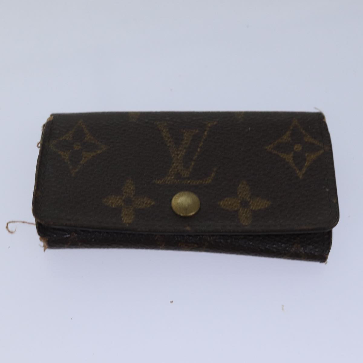 LOUIS VUITTON Monogram Key Case 6Set LV Auth bs15085