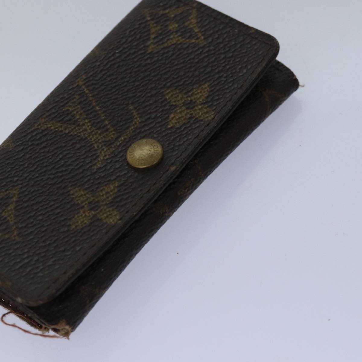 LOUIS VUITTON Monogram Key Case 6Set LV Auth bs15085