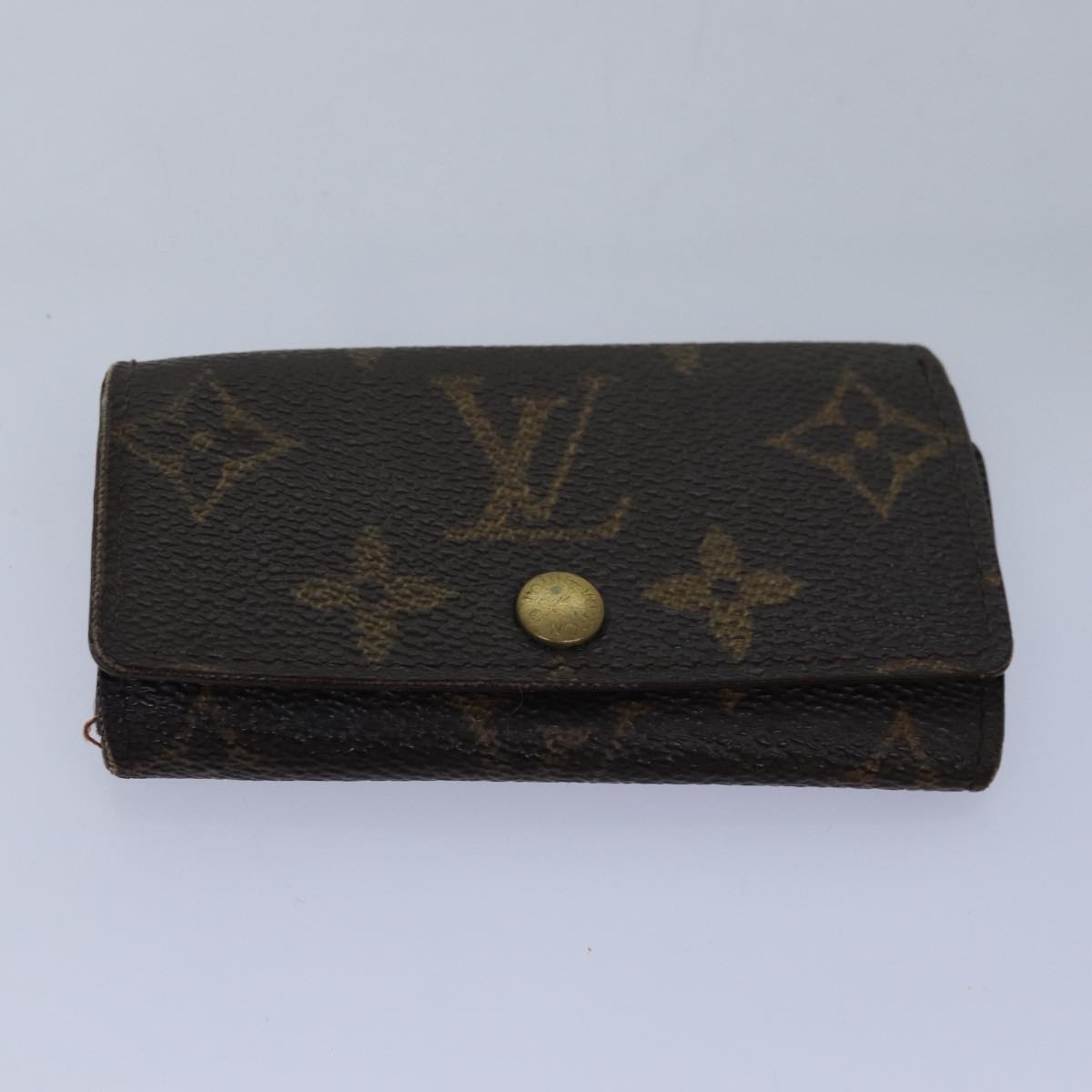 LOUIS VUITTON Monogram Key Case 6Set LV Auth bs15085