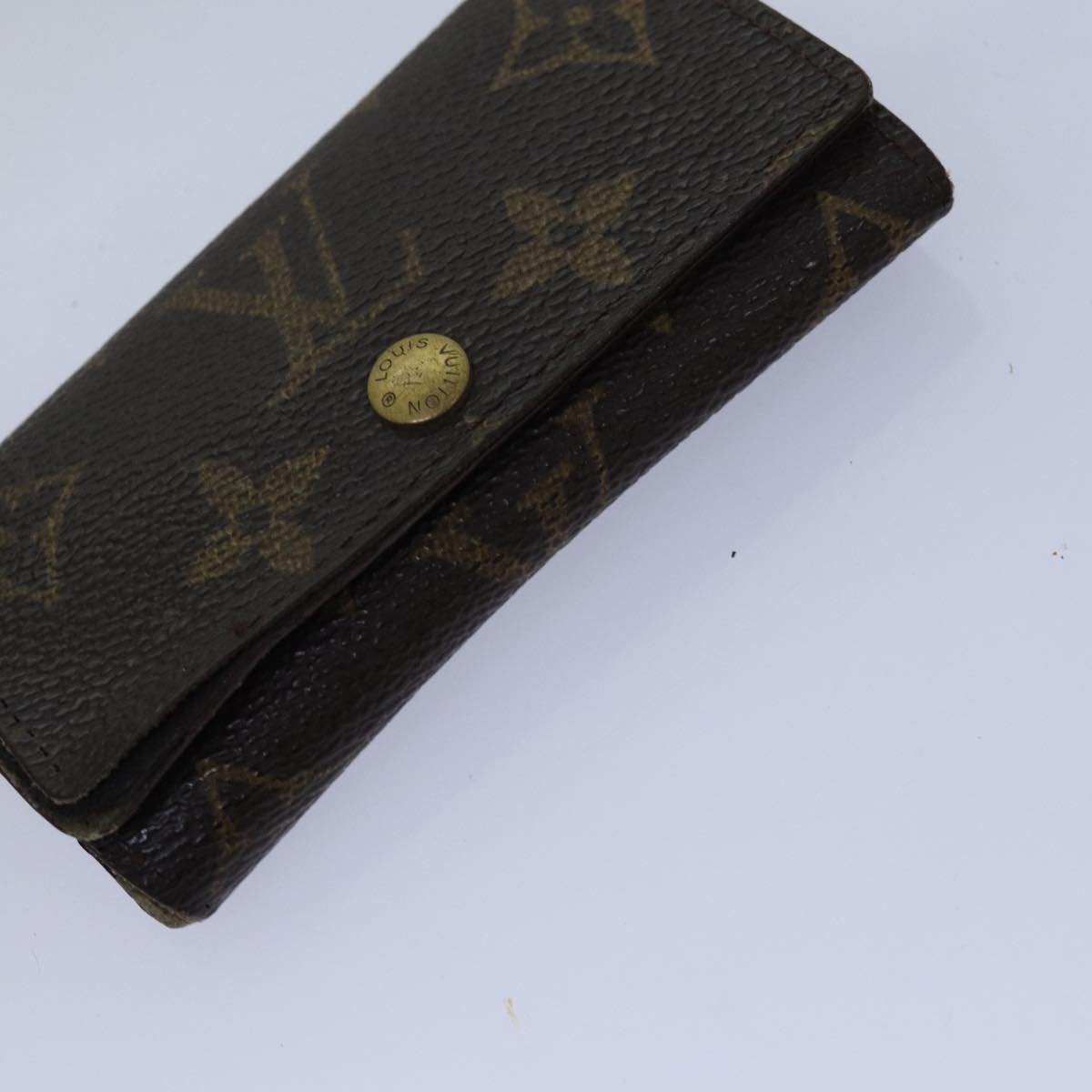 LOUIS VUITTON Monogram Key Case 6Set LV Auth bs15085