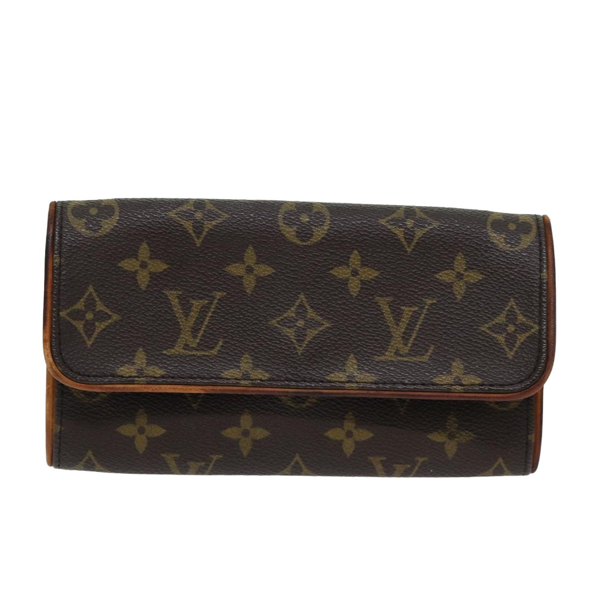 LOUIS VUITTON Monogram Pochette Twin PM Shoulder Bag M51854 LV Auth bs15116