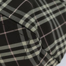 BURBERRY Nova Check Blue Label Tote Bag Nylon Brown Auth bs15120-9