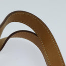 BURBERRY Nova Check Blue Label Tote Bag Nylon Brown Auth bs15120-8