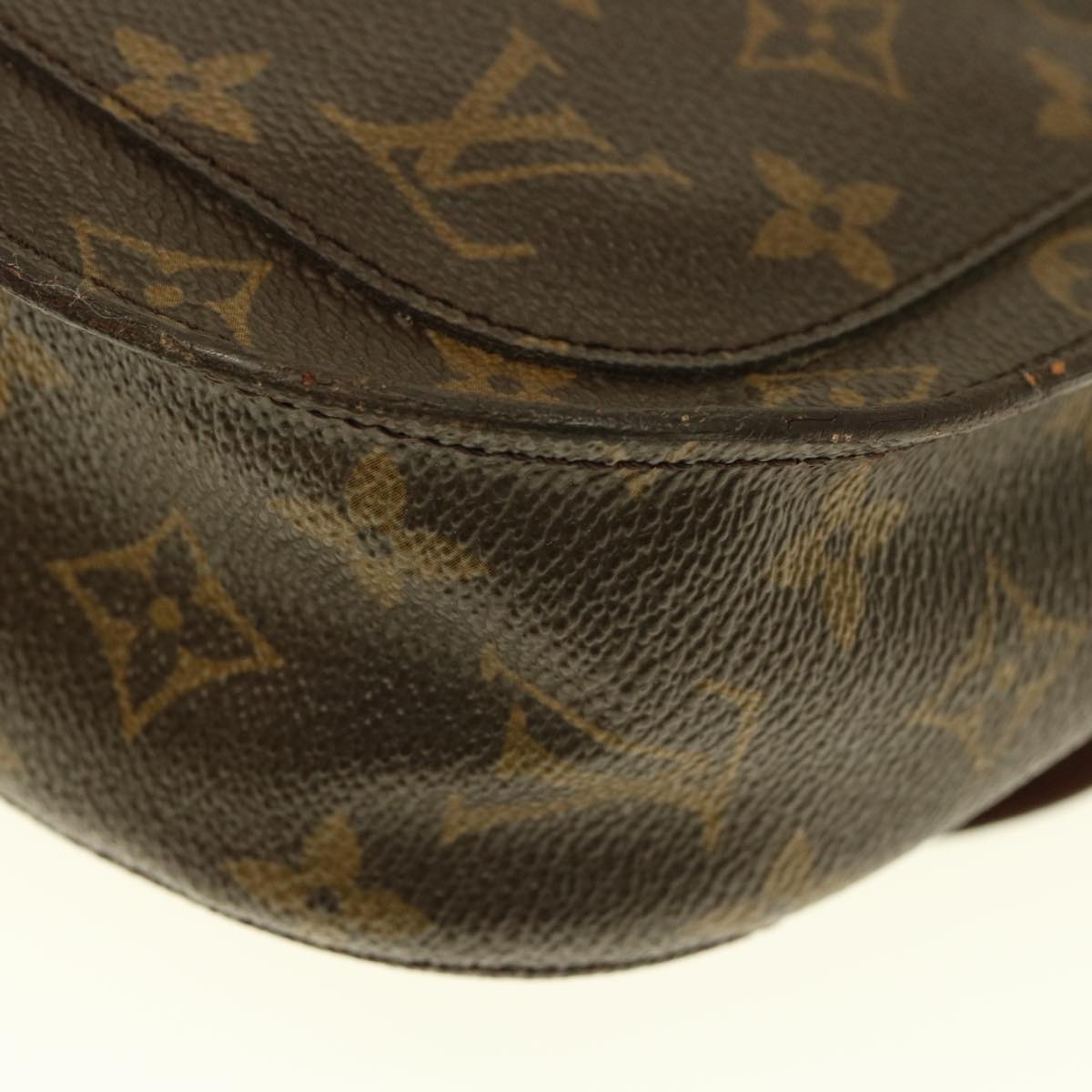 LOUIS VUITTON Monogram Saint Cloud GM Shoulder Bag M51242 LV Auth bs15146