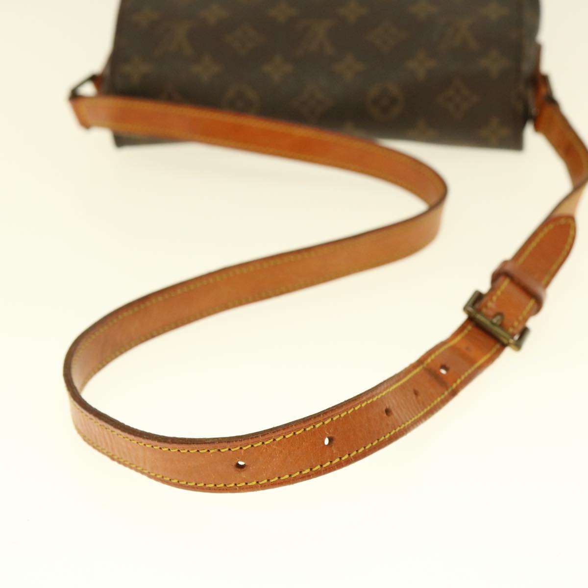 LOUIS VUITTON Monogram Saint Cloud GM Shoulder Bag M51242 LV Auth bs15146