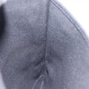 HERMES Shoes Case Hand Bag Canvas Black Auth bs15155-12