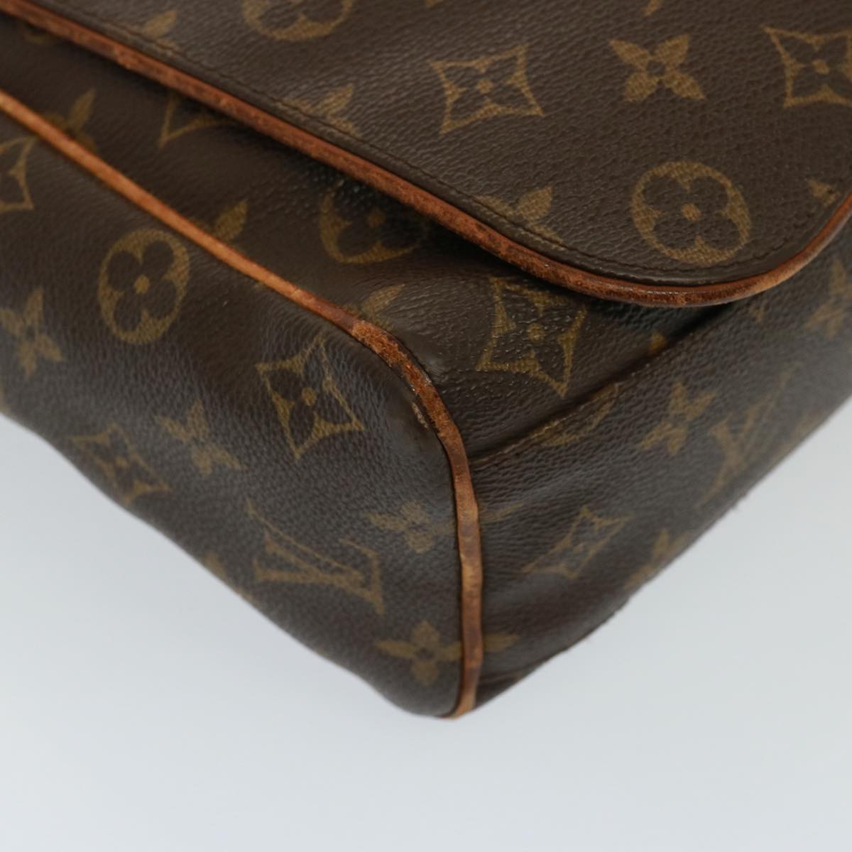 LOUIS VUITTON Monogram Abbesses Shoulder Bag M45257 LV Auth bs15185