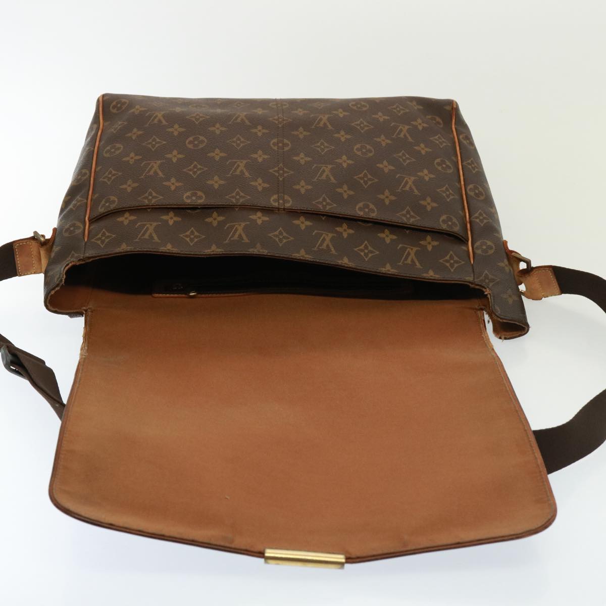 LOUIS VUITTON Monogram Abbesses Shoulder Bag M45257 LV Auth bs15185