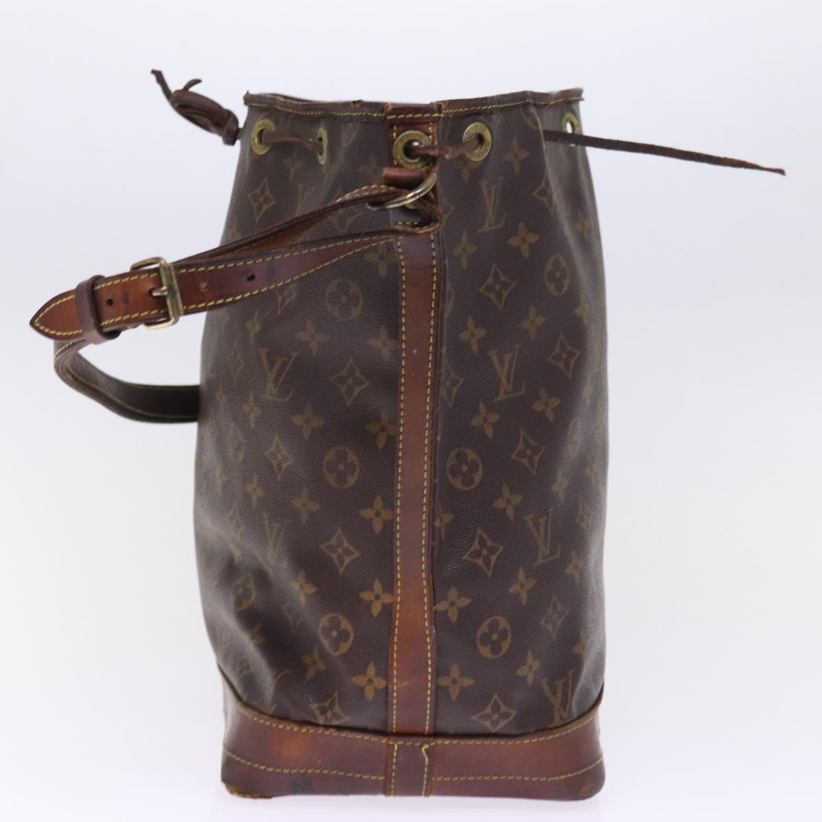 LOUIS VUITTON Monogram Noe Shoulder Bag M42224 LV Auth bs15187