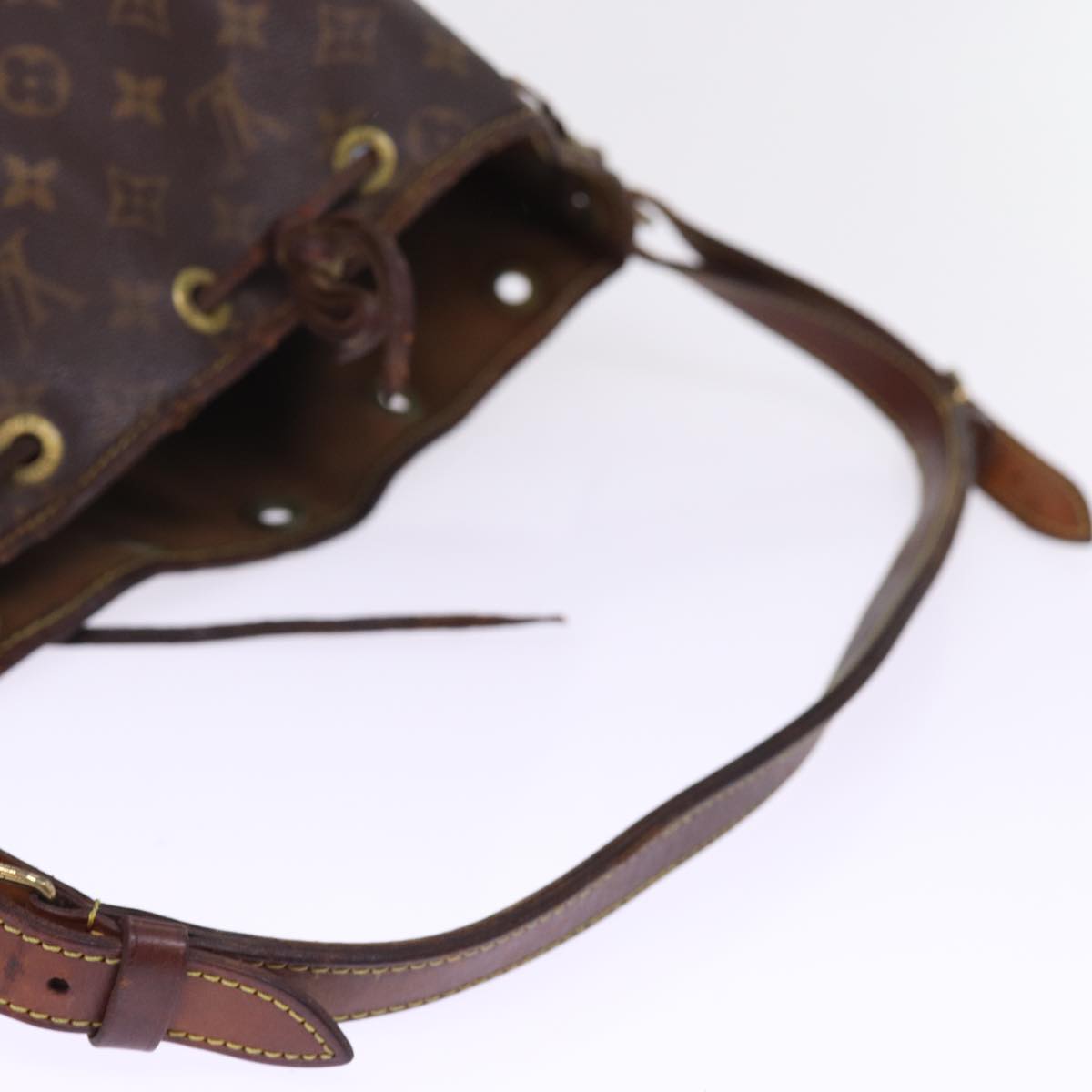 LOUIS VUITTON Monogram Noe Shoulder Bag M42224 LV Auth bs15187