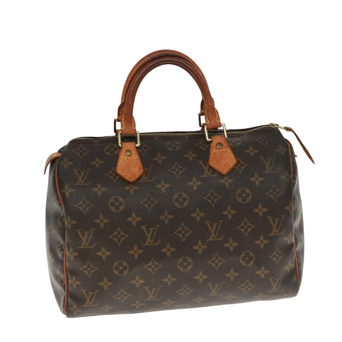 LOUIS VUITTON Monogram Speedy 30 Hand Bag M41526 LV Auth bs15189