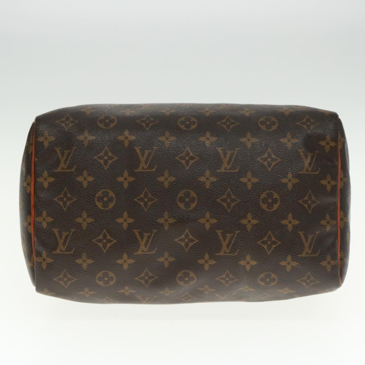 LOUIS VUITTON Monogram Speedy 30 Hand Bag M41526 LV Auth bs15189