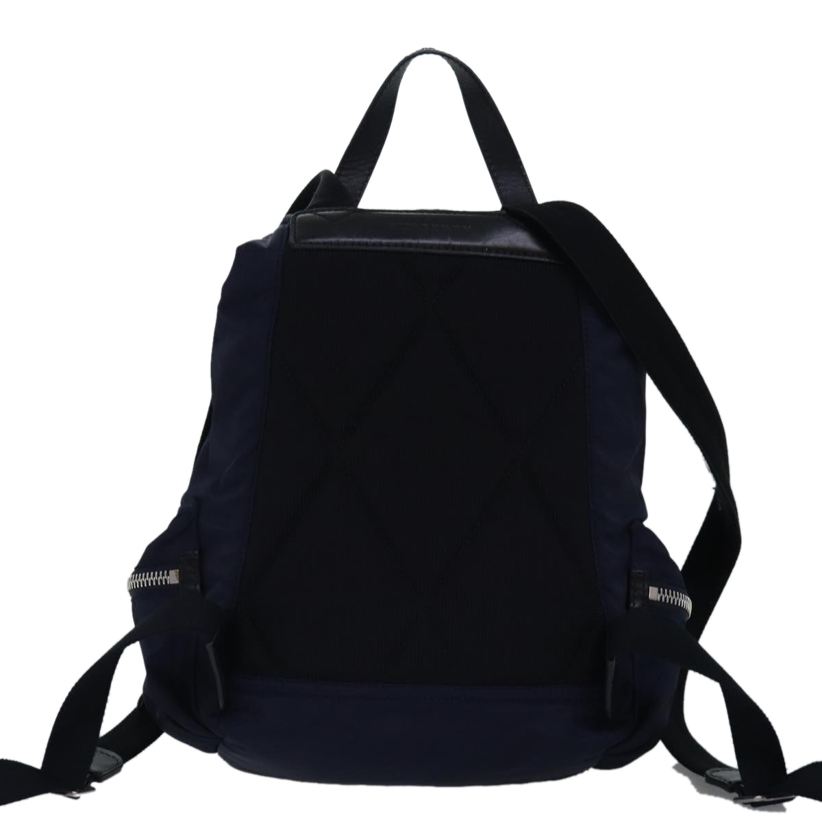 BURBERRY Backpack Nylon Navy Black Auth bs15241 - 0